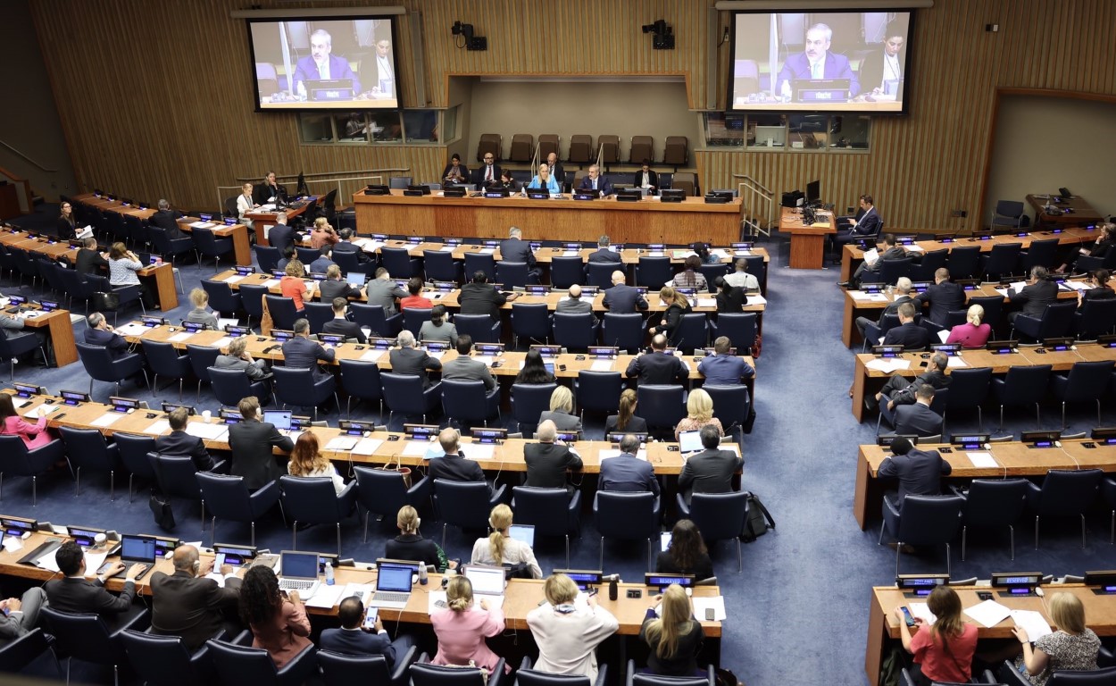 Dışişleri Bakanı Fidan, BM Arabuluculuk Dostlar Grubu’nun 14. Bakanlar Toplantısı'na hitap etti