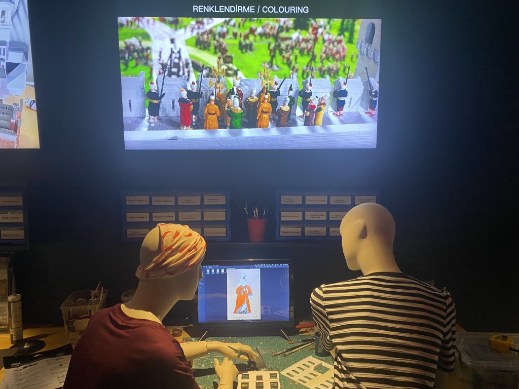 İstanbul Tarihi Yarımada Model Sergisi 10 bin hareketli figürüyle dikkat çekiyor