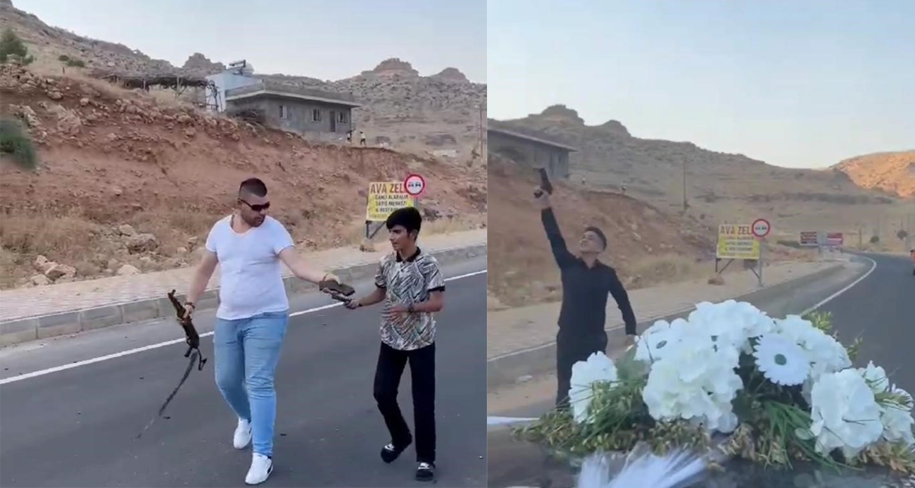 Mardin’de çakarlı kaleşnikoflu düğün magandaları defalarca ateş açtı