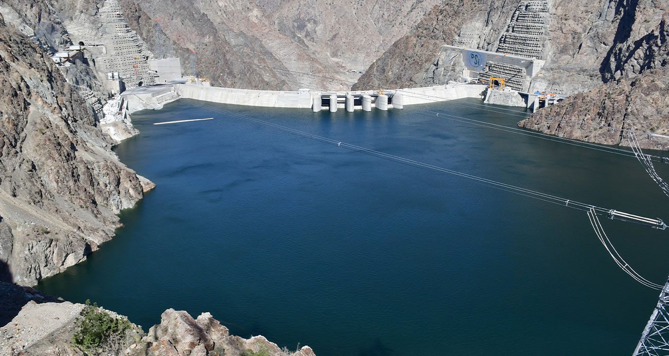 Yusufeli Barajı’nda elektrik üretimi için testler devam ediyor