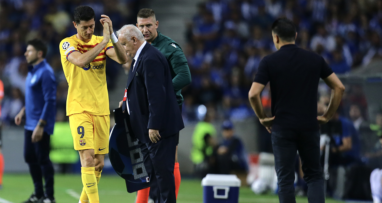 Barcelona’da Robert Lewandowski sakatlandı