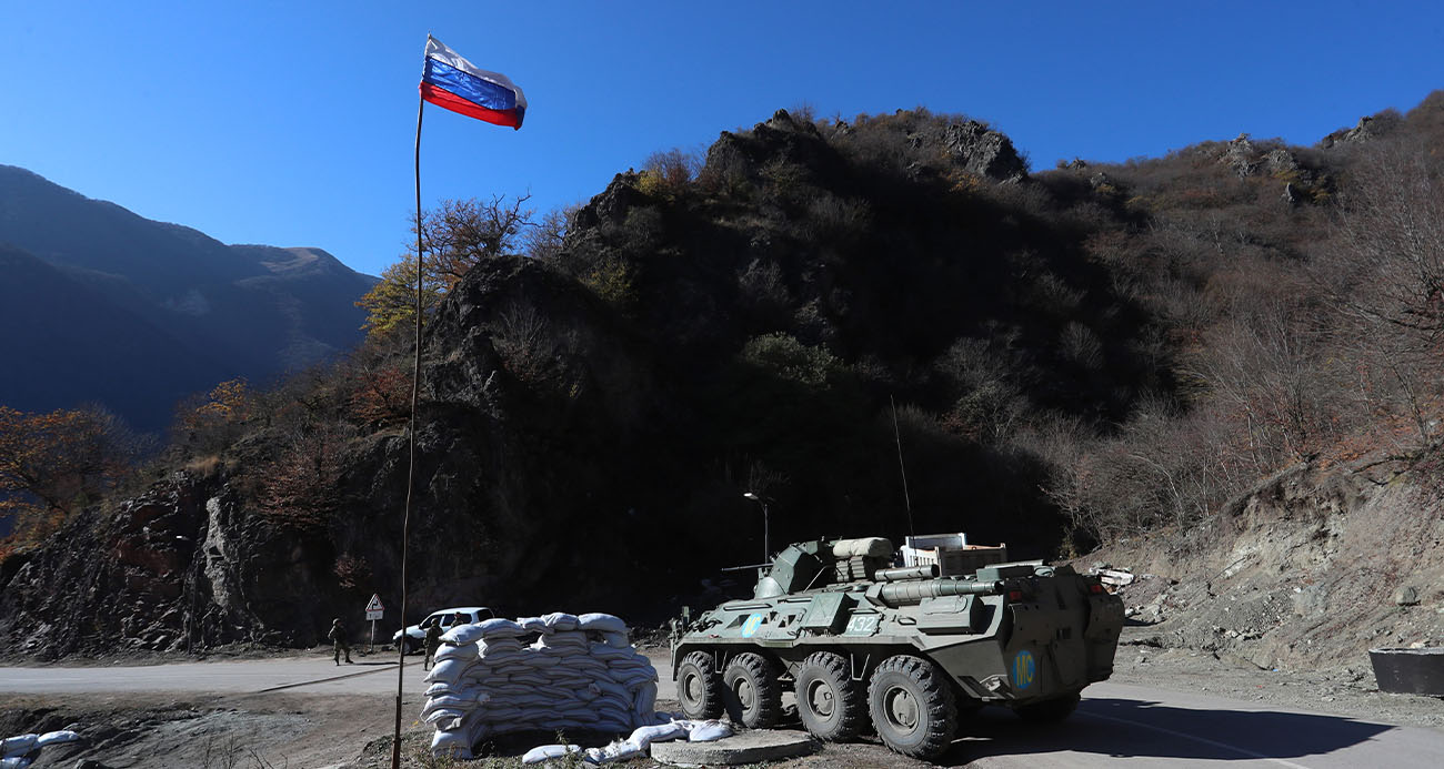 Rus Barış Gücü birlikleri, Karabağ’daki 3 bölgeden gözlem noktasını kaldırdı