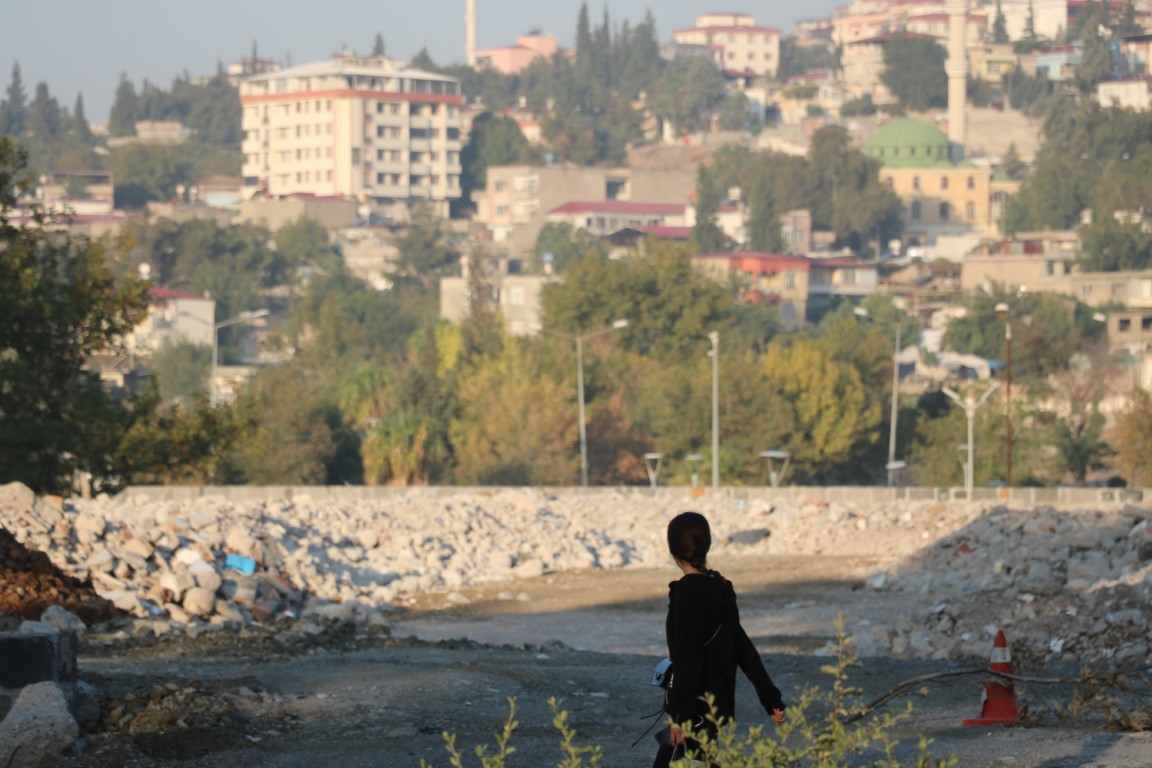 Deprem şehri Kahramanmaraş 8 ay sonra havadan görüntülendi