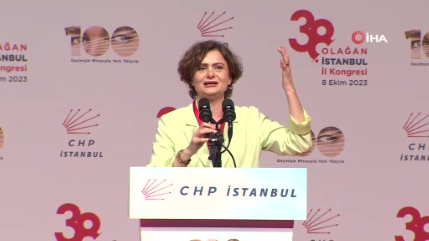 CHP İl Başkanı Kaftancıoğlu kongrede yuhalandı