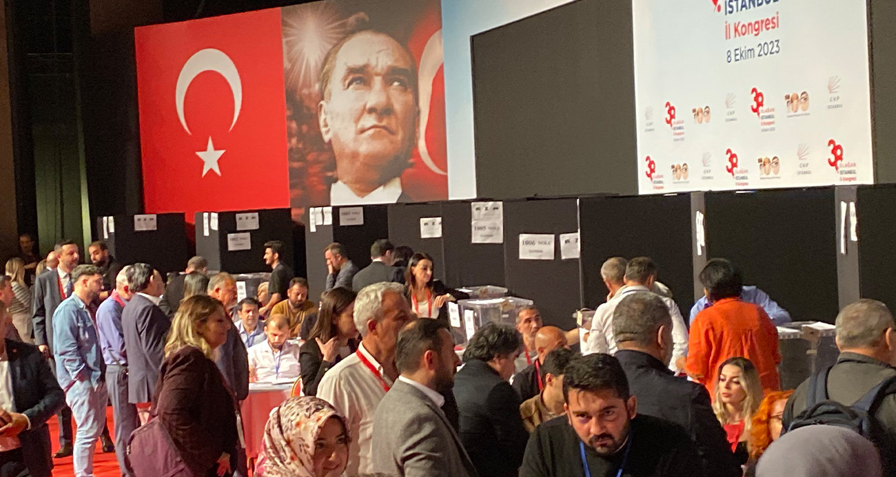 CHP 38. Olağan İstanbul İl Kongresi’nde oylama başladı