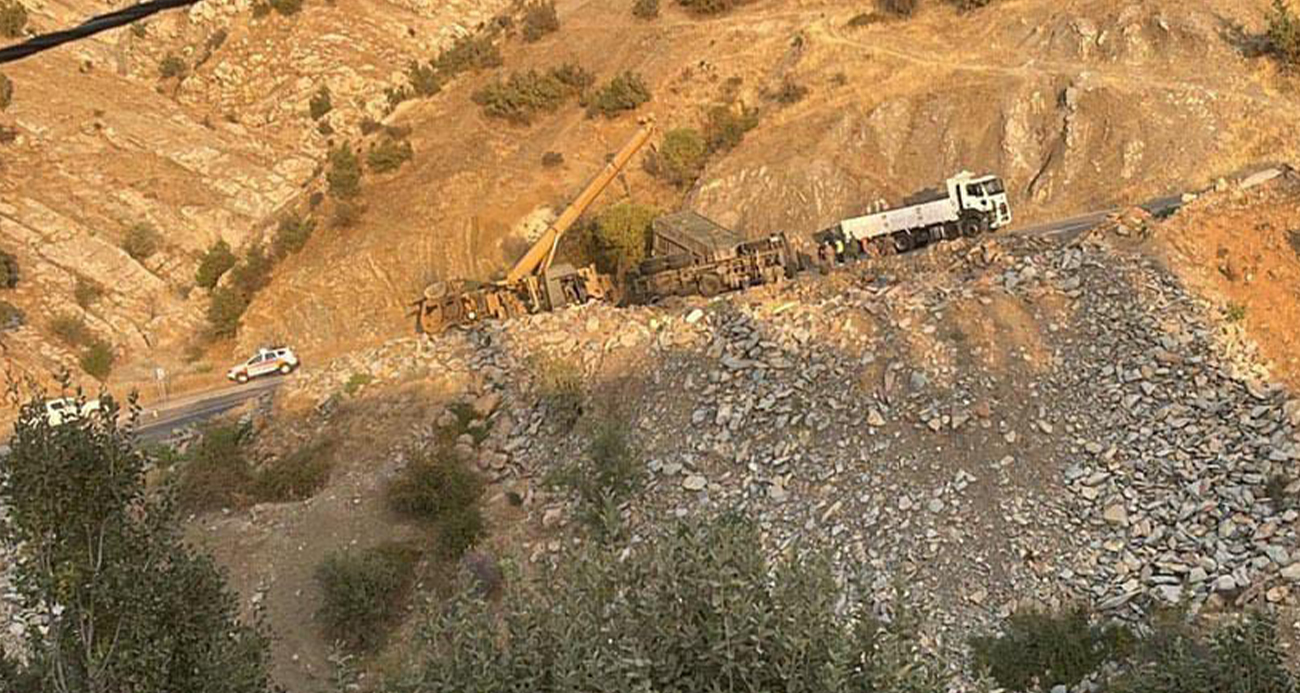 Şırnak’taki askeri araç devrildi: 2 yaralı