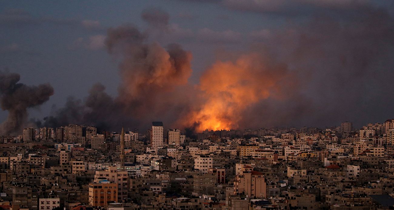 İsrail&#039;den Gazze şehrindeki Filistinlilere &quot;bölgenin güneyine geçin&quot; çağrısı