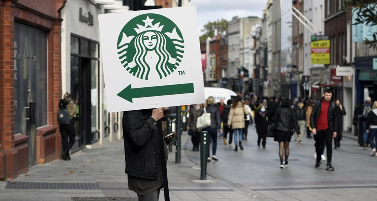 Starbucks’tan Filistin’e destek paylaşımlarına dava