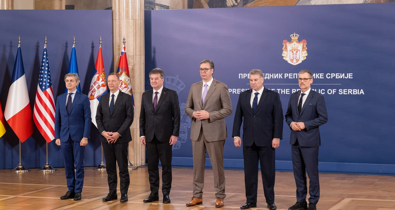 ABD ve Avrupalı temsilciler, Kosova ve Sırbistan liderleriyle görüştü