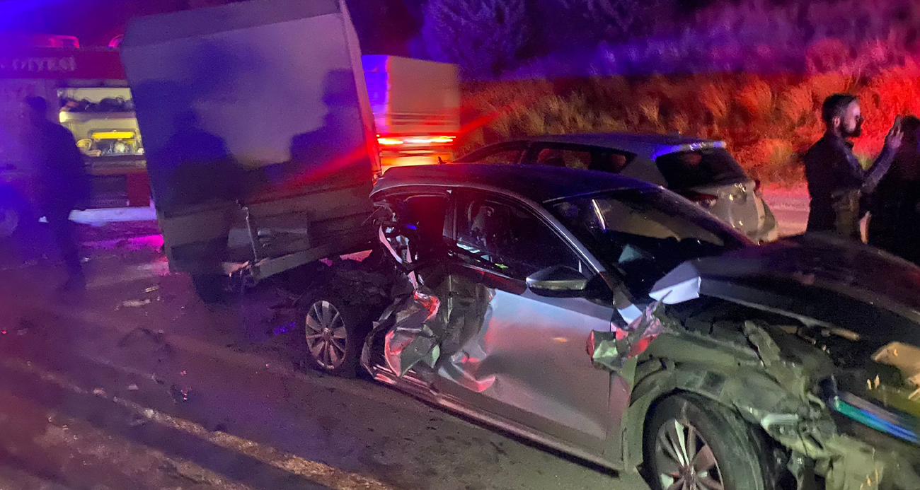 Osmaniye’de otoyolda zincirleme trafik kazası: 10 yaralı