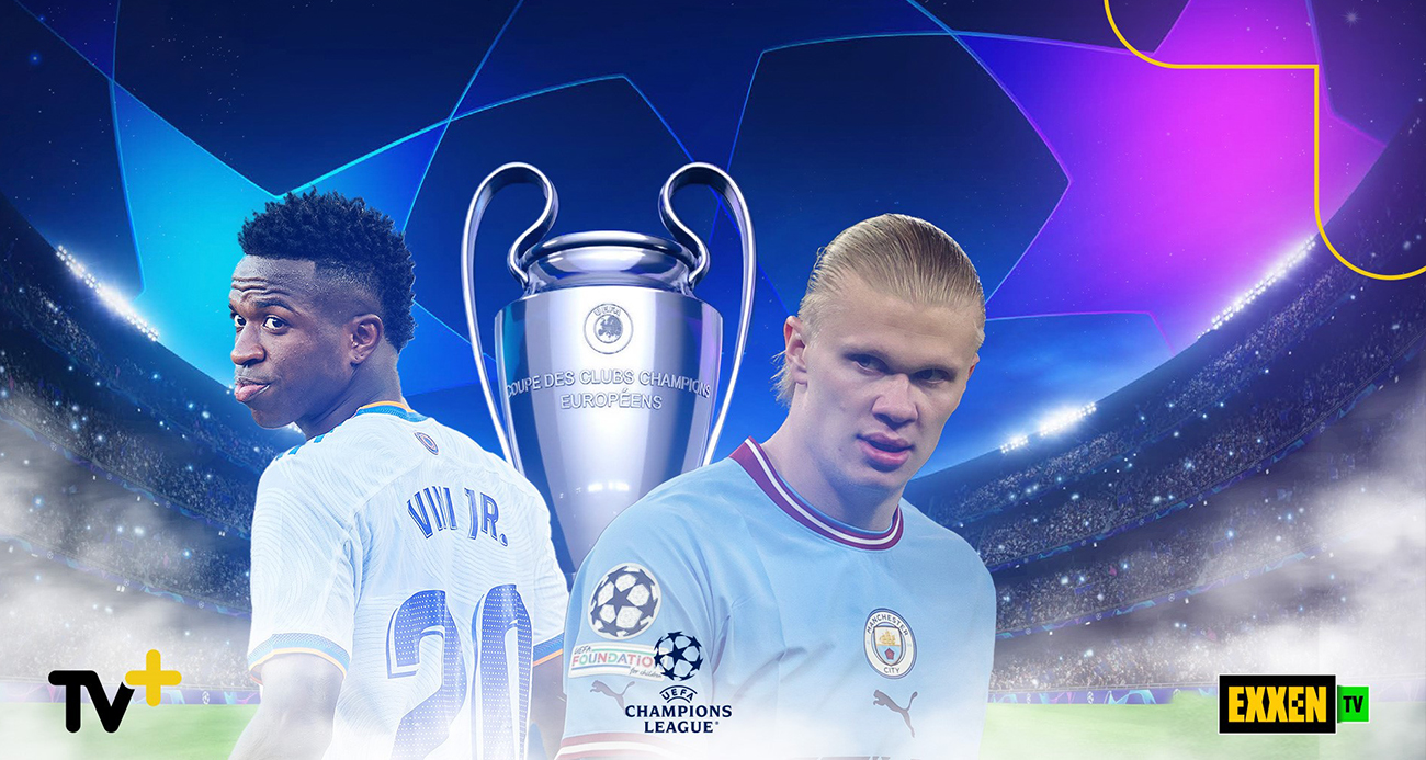 UEFA Şampiyonlar Ligi heyecanı Exxen TV ile TV+’ta!
