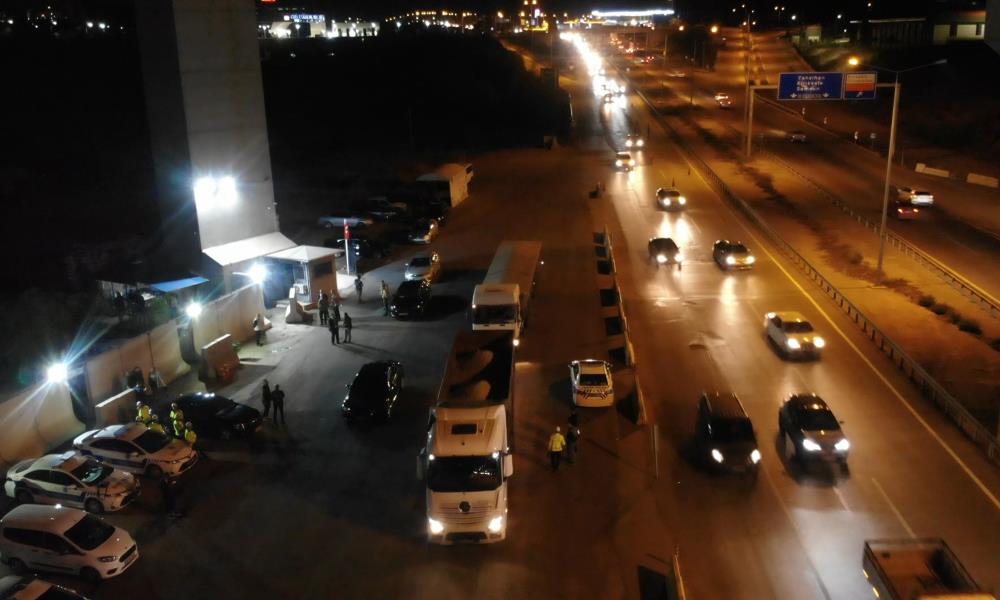 43 ilin geçiş güzergahında sıkı denetim!
