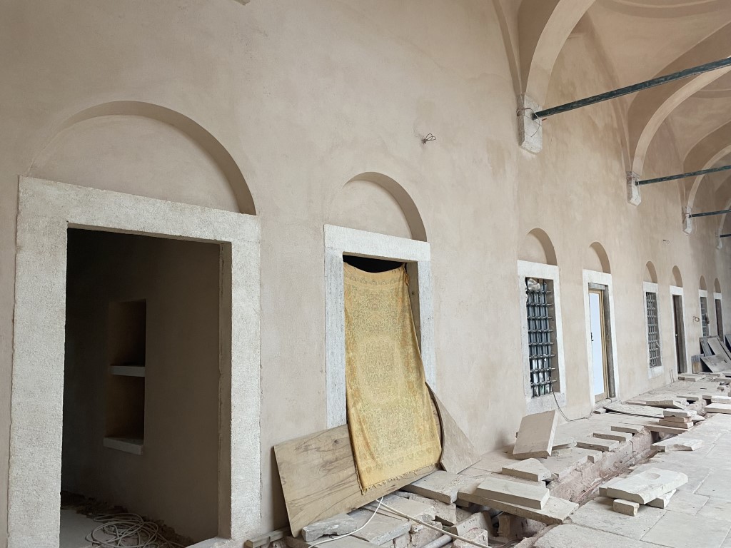 Süleymaniye Külliyesi’nin Darüşşifa ve İmaret bölümlerinde yapılan restorasyonunun yüzde 75’i tamamlandı