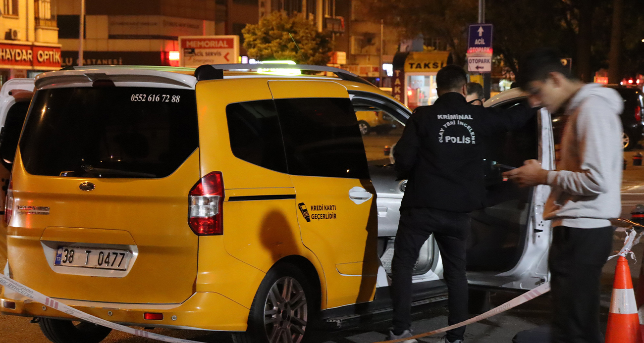 Kayseri'de ilginç olay: Bindiği takside yanlışlıkla kendini vurdu İhlas Haber Ajansı