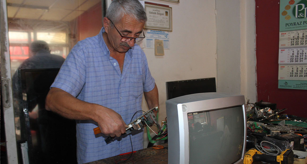 'Artık bozulan televizyonlar tamire değil, çöpe gidiyor'