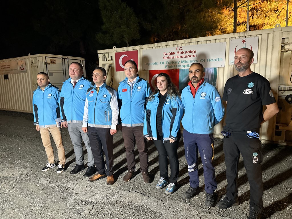 Samsun'dan Gazze'ye sahra hastanesi