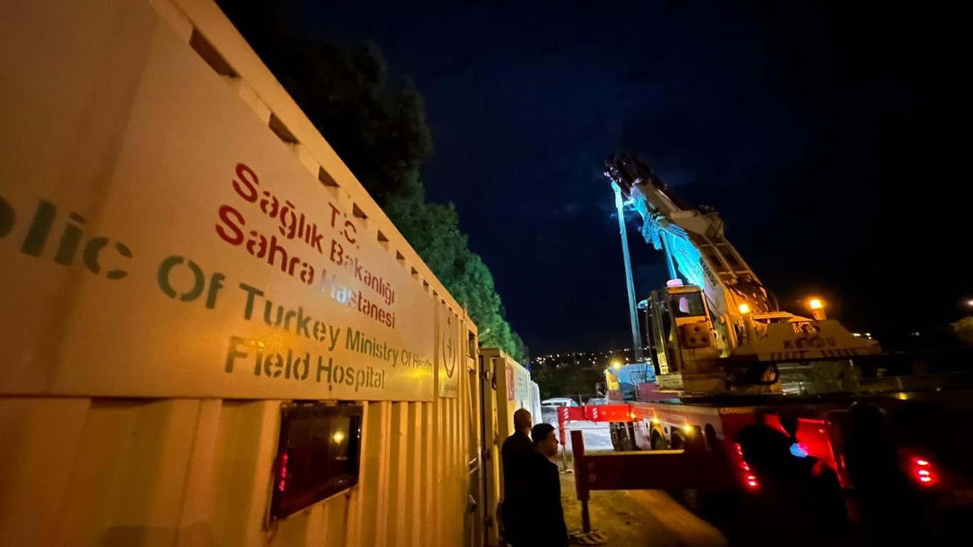 Samsun'dan Gazze'ye sahra hastanesi