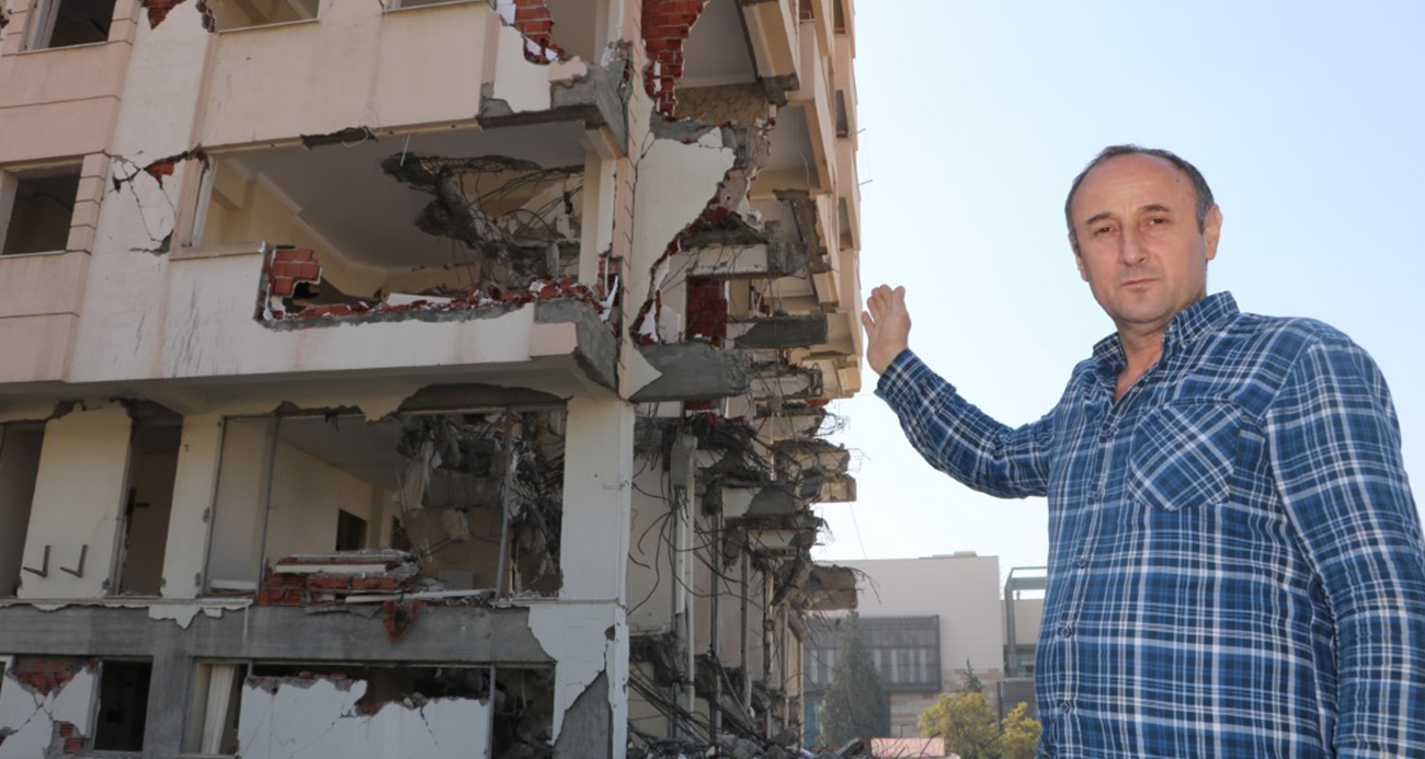 Bina yıkımını üstlenen firmanın ’işi yarım bırakıp kaçtığı’ iddiası