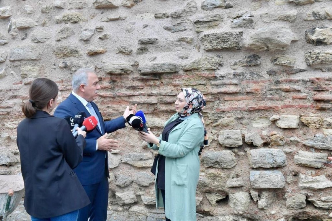 Fatih’teki bin 600 yıllık Aspar Sarnıcı’nın restorasyonunda sona gelindi