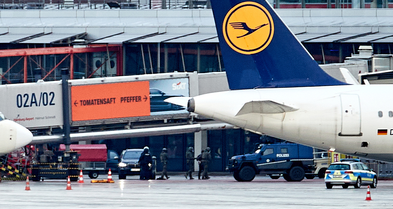 Rehine krizinin ardından Hamburg Havaalanı&#039;nda uçuşlar normale döndü