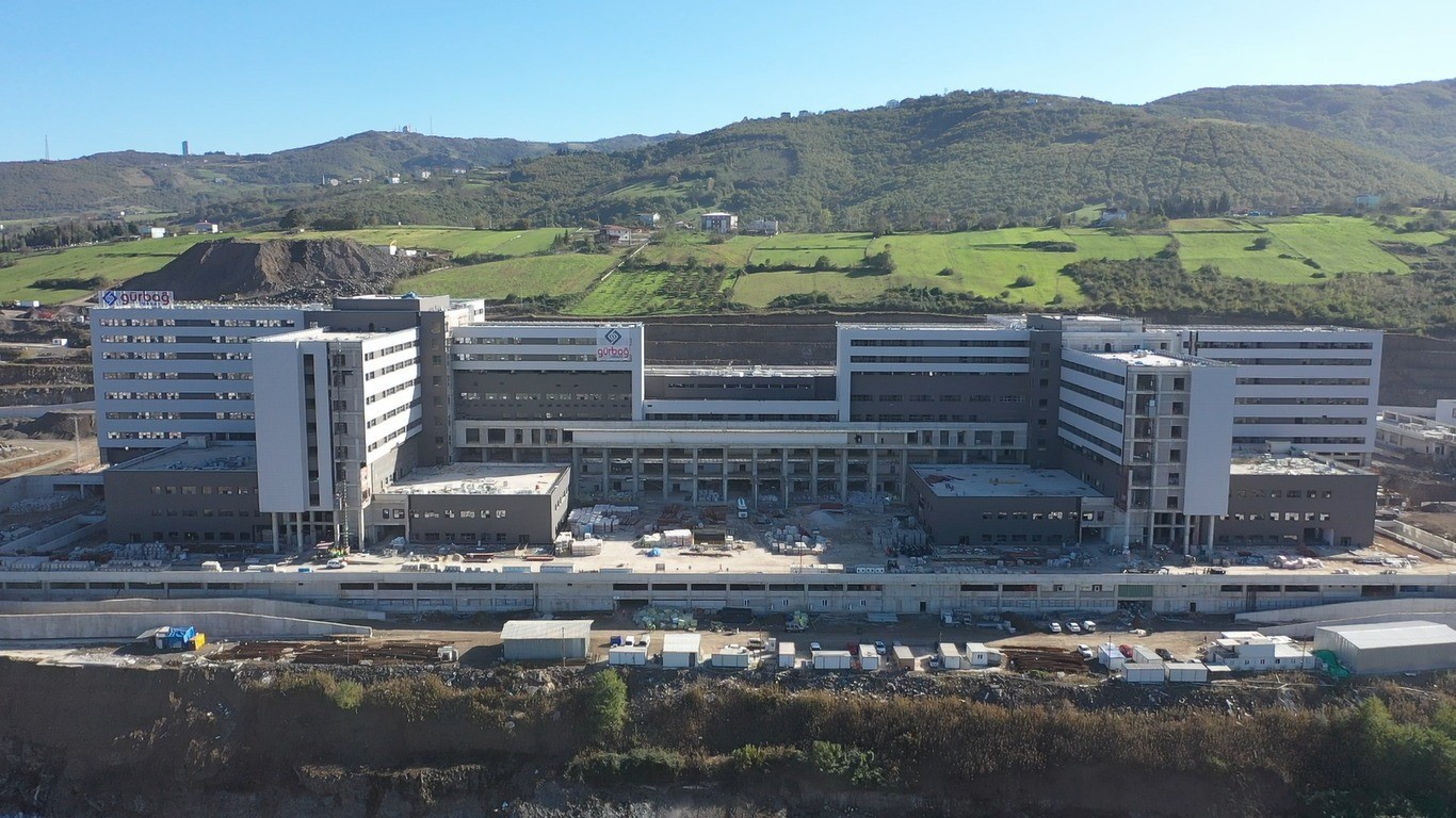 Samsun Şehir Hastanesinin yüzde 85’i tamamlandı: Bölgenin sağlık üssü olacak