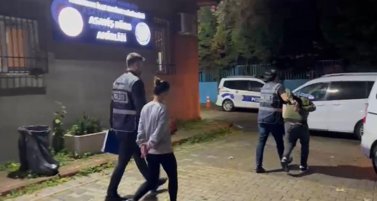 İstanbul’da film gibi olay kamerada: Sevgililerin kapkaç oyununu polis bozdu