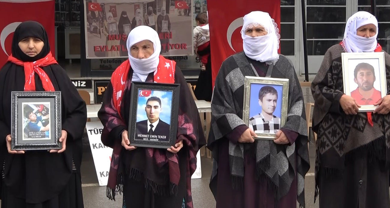 Muşlu ailelerin evlat nöbeti devam ediyor