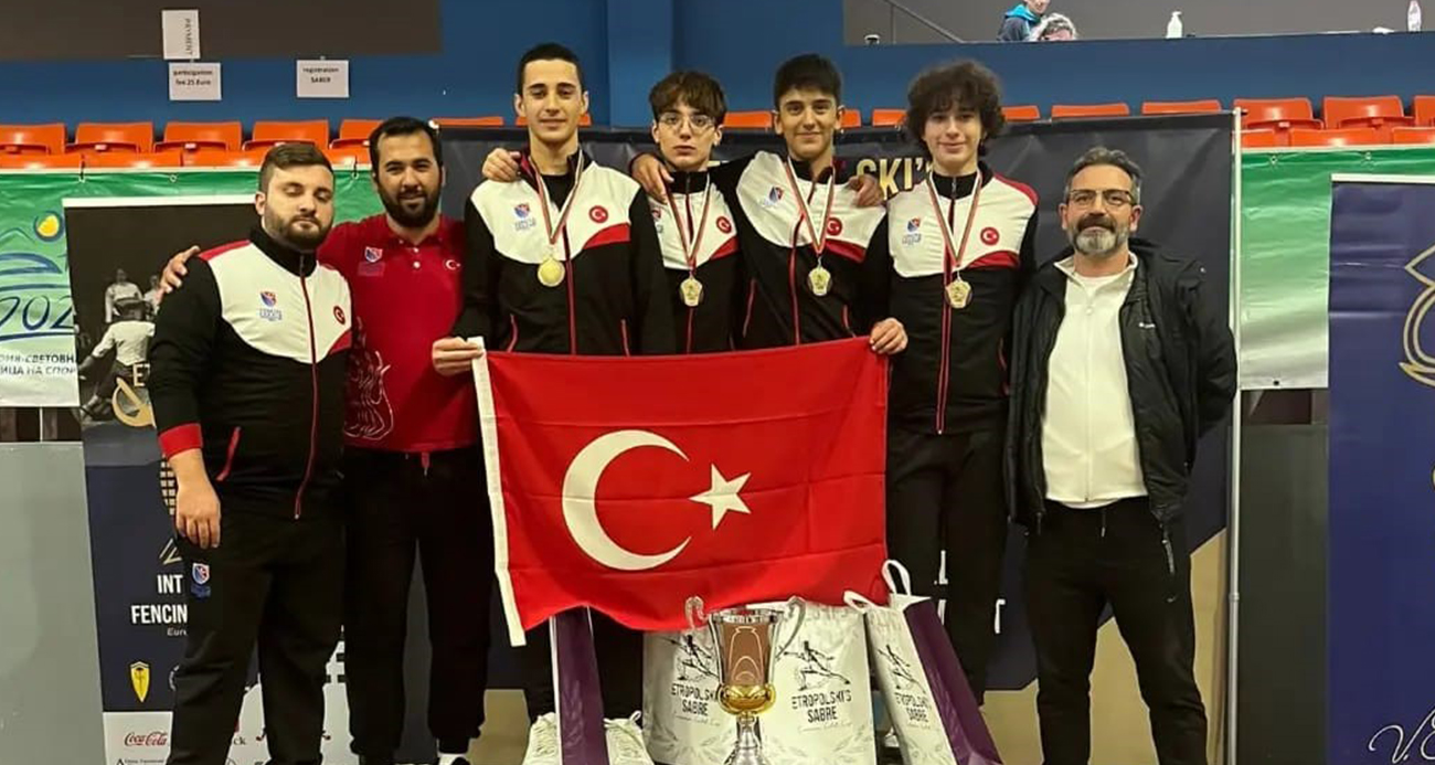 Sofya’da yıldız eskrimciler bir altın bir bronz kazandı