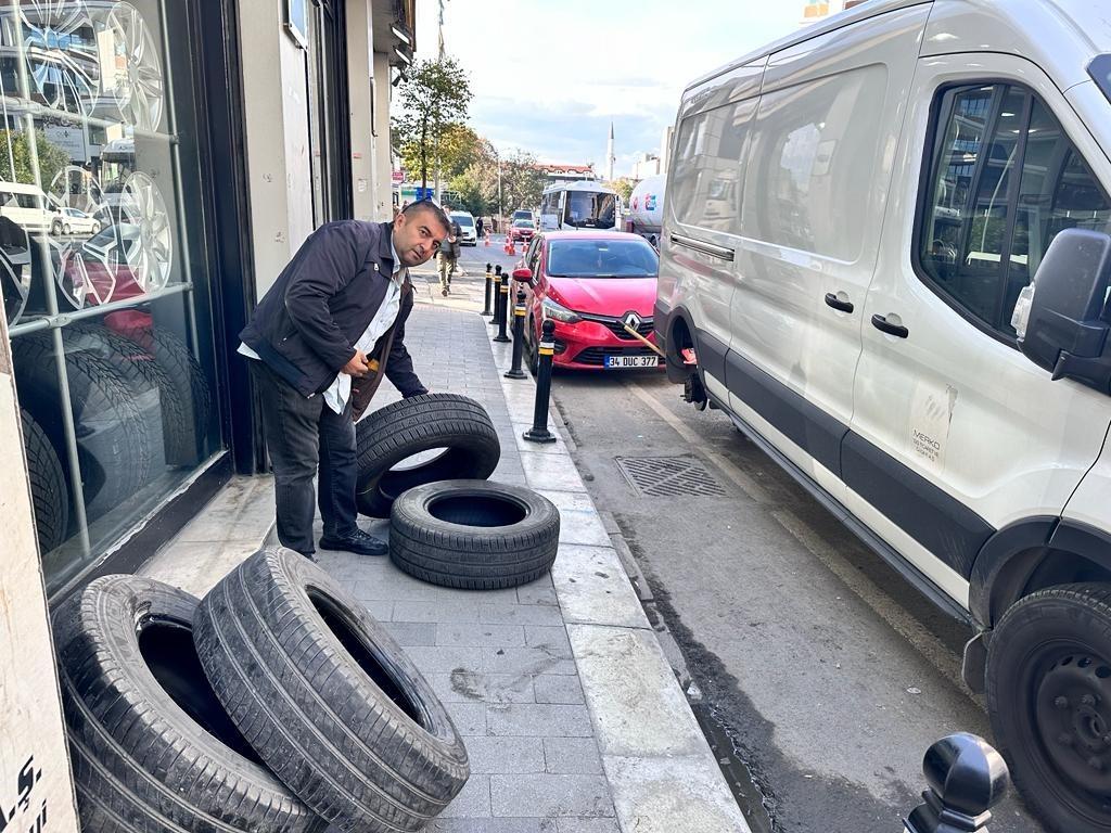 İstanbul’da kış lastiği zorunluluğuna günler kala lastikçilerde değişim yoğunluğu