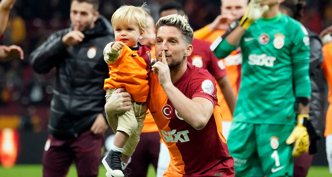 Maç sonu 3’lüsü Dries Mertens’ten