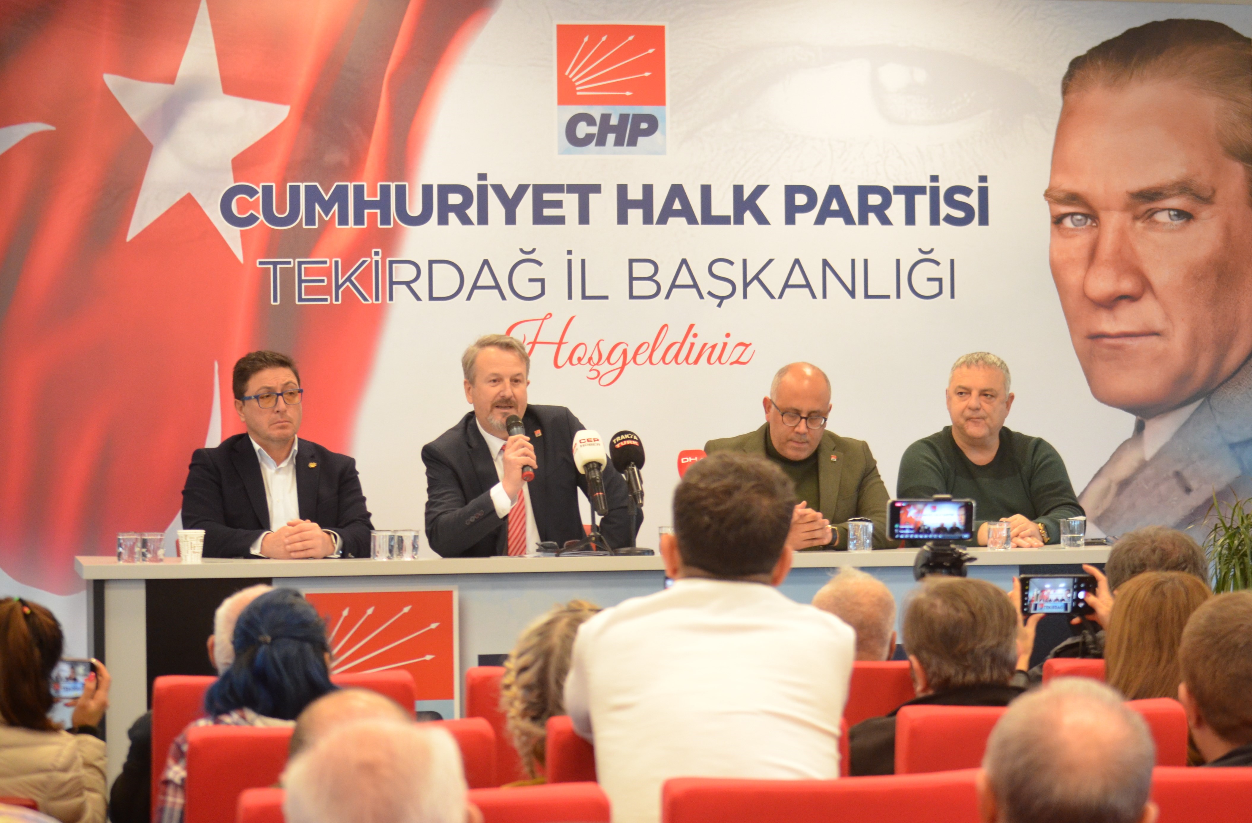 CHP’li Boşnak, Tekirdağ Büyükşehir Belediye Başkan aday adaylığını açıkladı