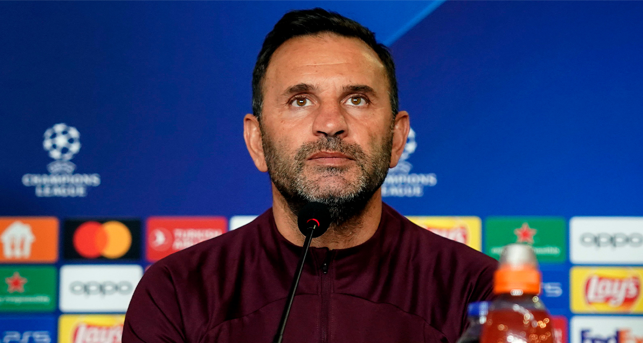 Okan Buruk: "Manchester United karşısında iyi oynayıp kazanmak istiyoruz"