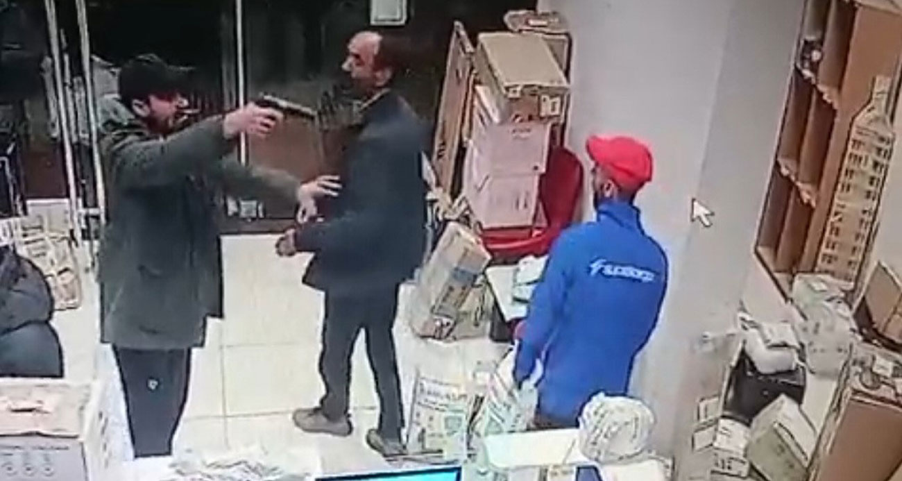 Kargo şubesinde dehşet anları