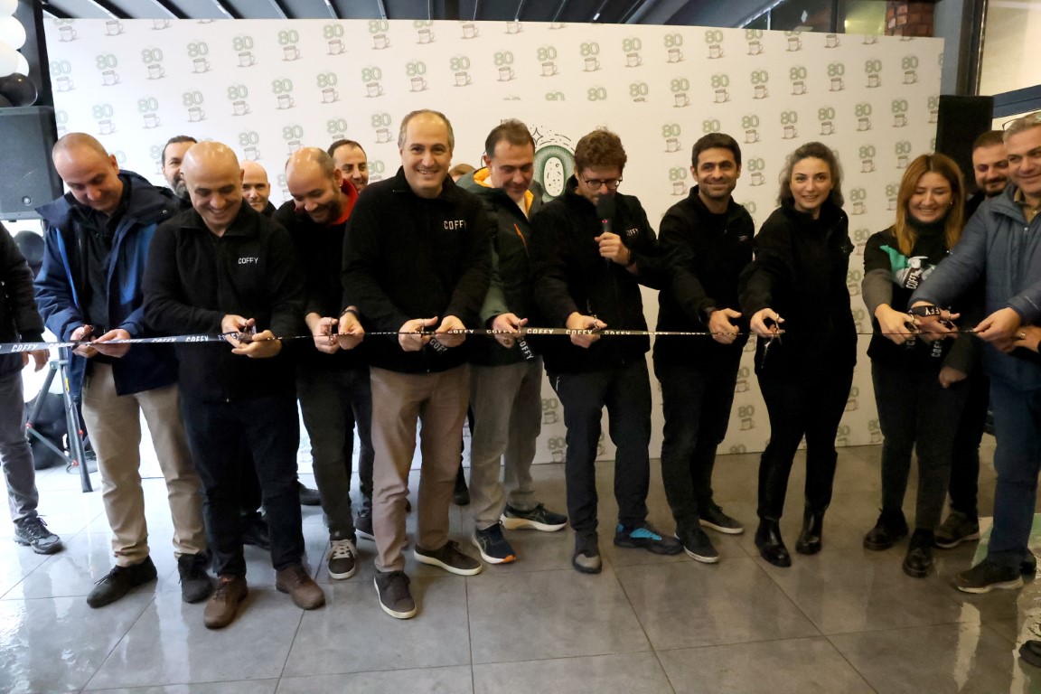 ‘Tek Fiyatlı Dijital Kahve Noktası’ Coffy, 80’inci şubesiyle Eskişehir’de