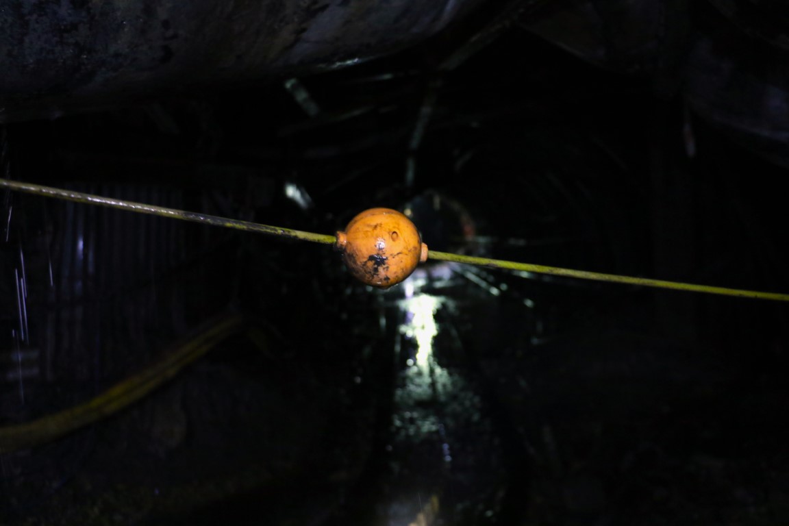 İşte maden ocağında güvenlik önlemleri