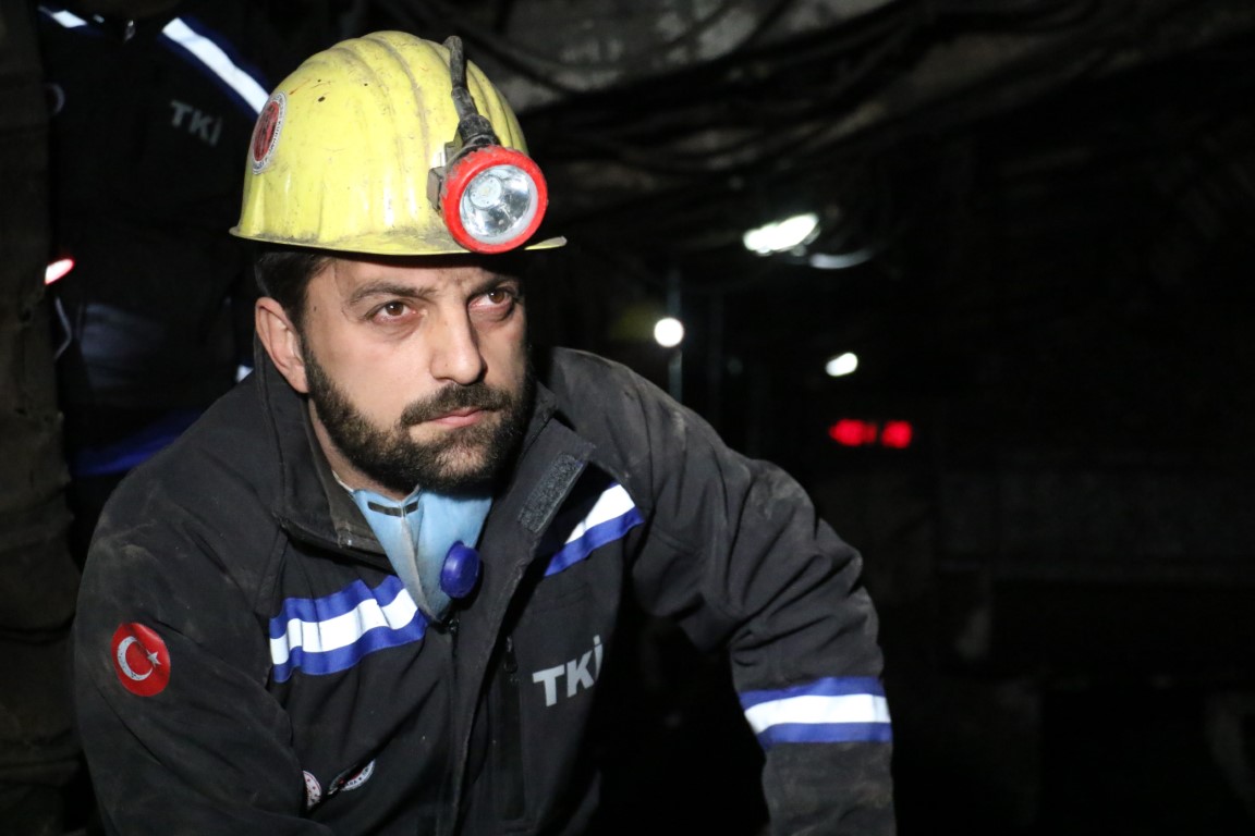 İşte maden ocağında güvenlik önlemleri