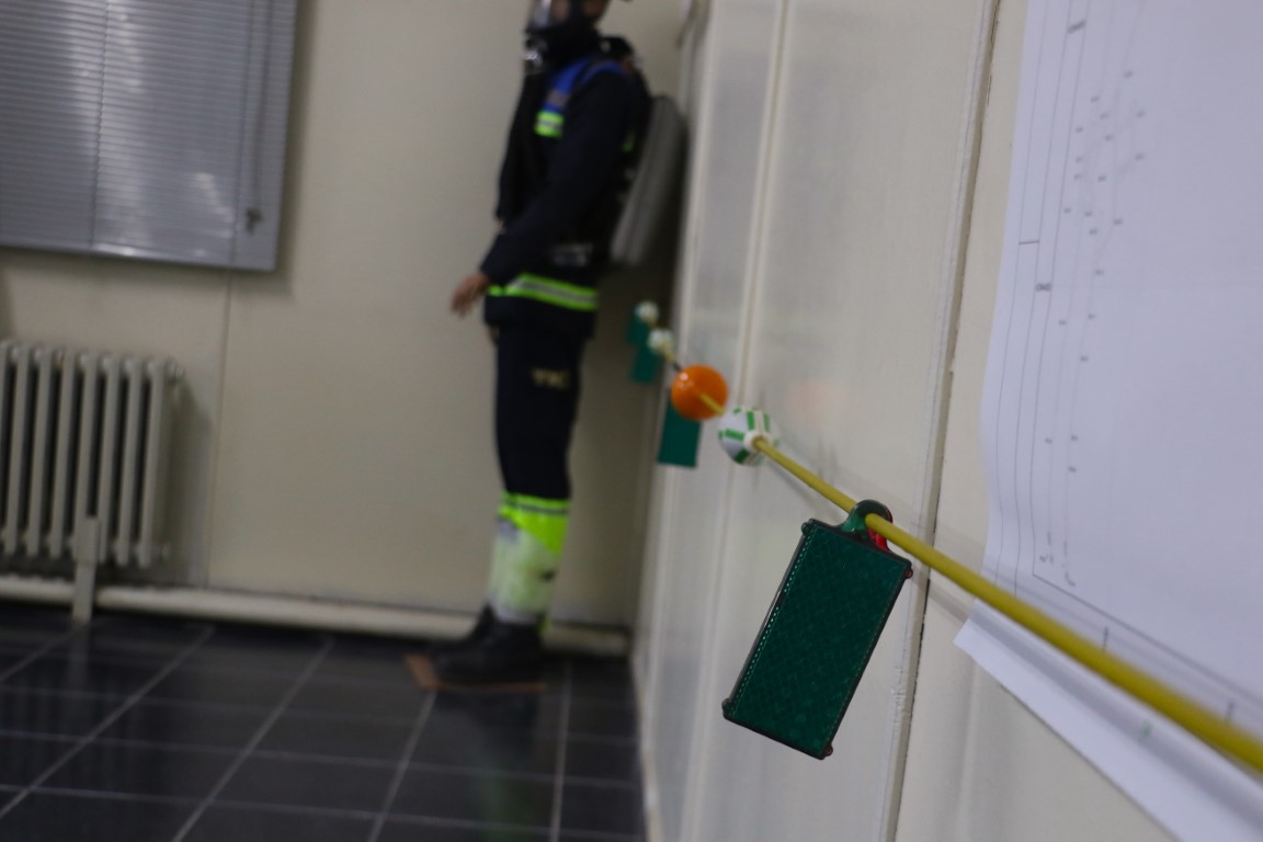 İşte maden ocağında güvenlik önlemleri