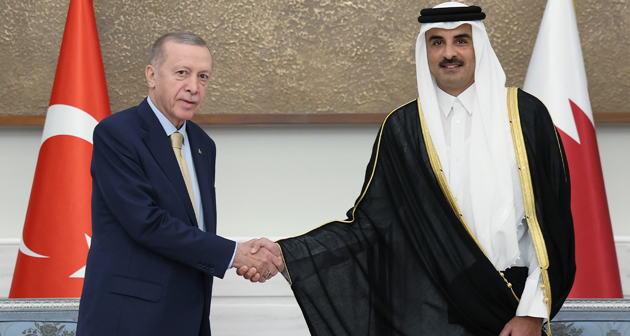 Cumhurbaşkanı Erdoğan ile Katar Emiri Al Thani Gazze’de ateşkes ve kalıcı barış çabalarını ele aldı
