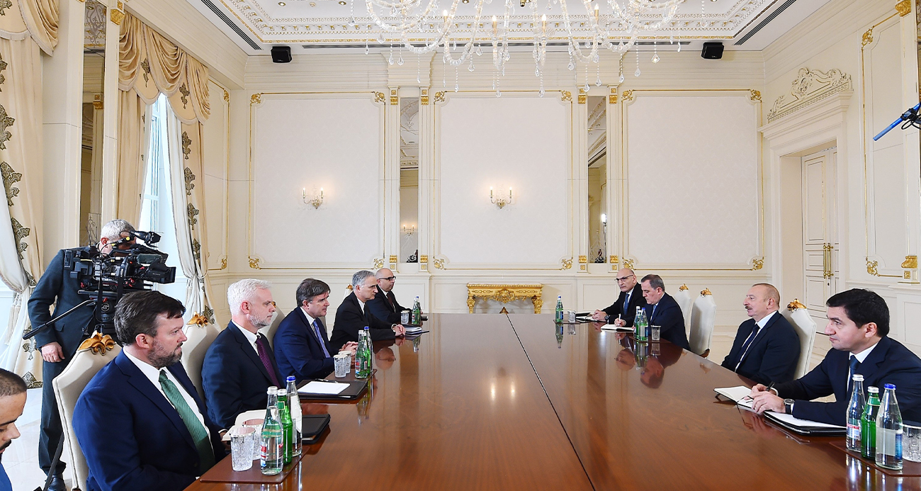 Aliyev, ABD Dışişleri Bakan Yardımcısı O’Brien’ı kabul etti