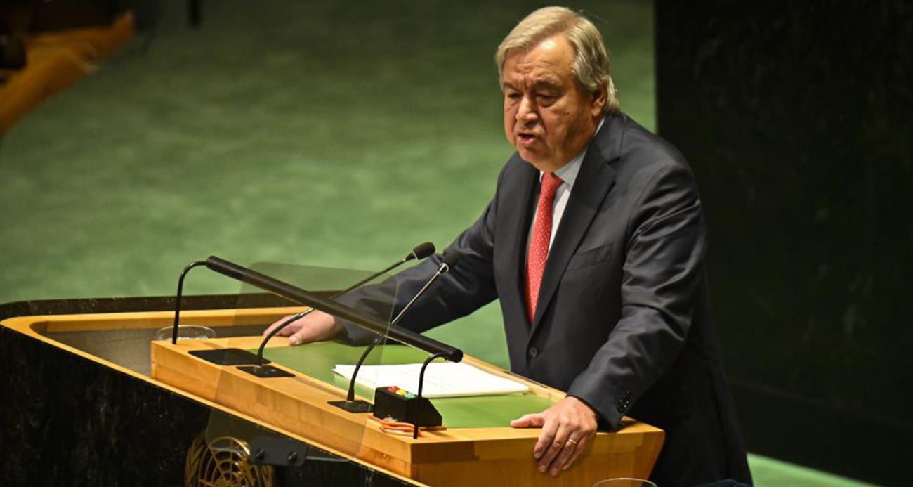BM Genel Sekreteri Guterres, Gazze için BM Şartı’nın 99. maddesini devreye soktu