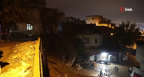 Kahramanmaraş’ta istinat duvarı üçüncü kez çöktü