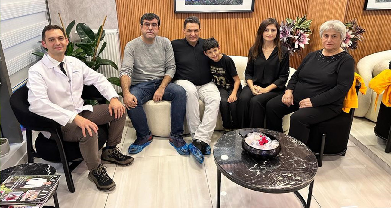 Önce çocukları, sonra da kendisiyle damadı tüp mide ameliyatı oldu