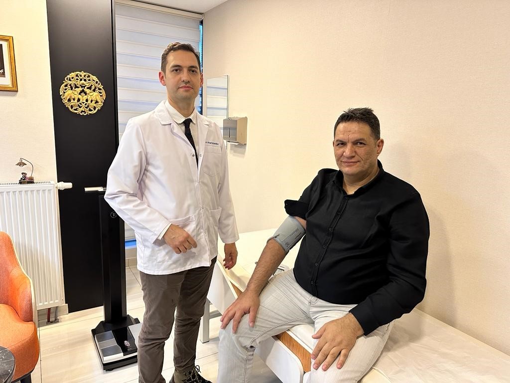 Önce çocukları, sonra da kendisiyle damadı tüp mide ameliyatı oldu