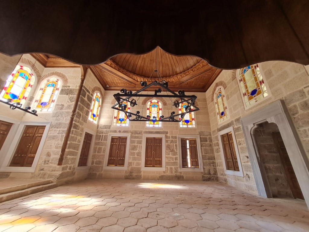 Osmanlı Dönemi’nde sancağın muhafaza edildiği Sancak Köşkü’nün restorasyonunda sona gelindi