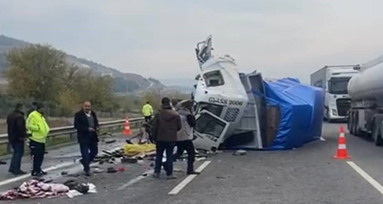 Osmaniye’de kamyon tıra arkadan çarptı: 1 ölü