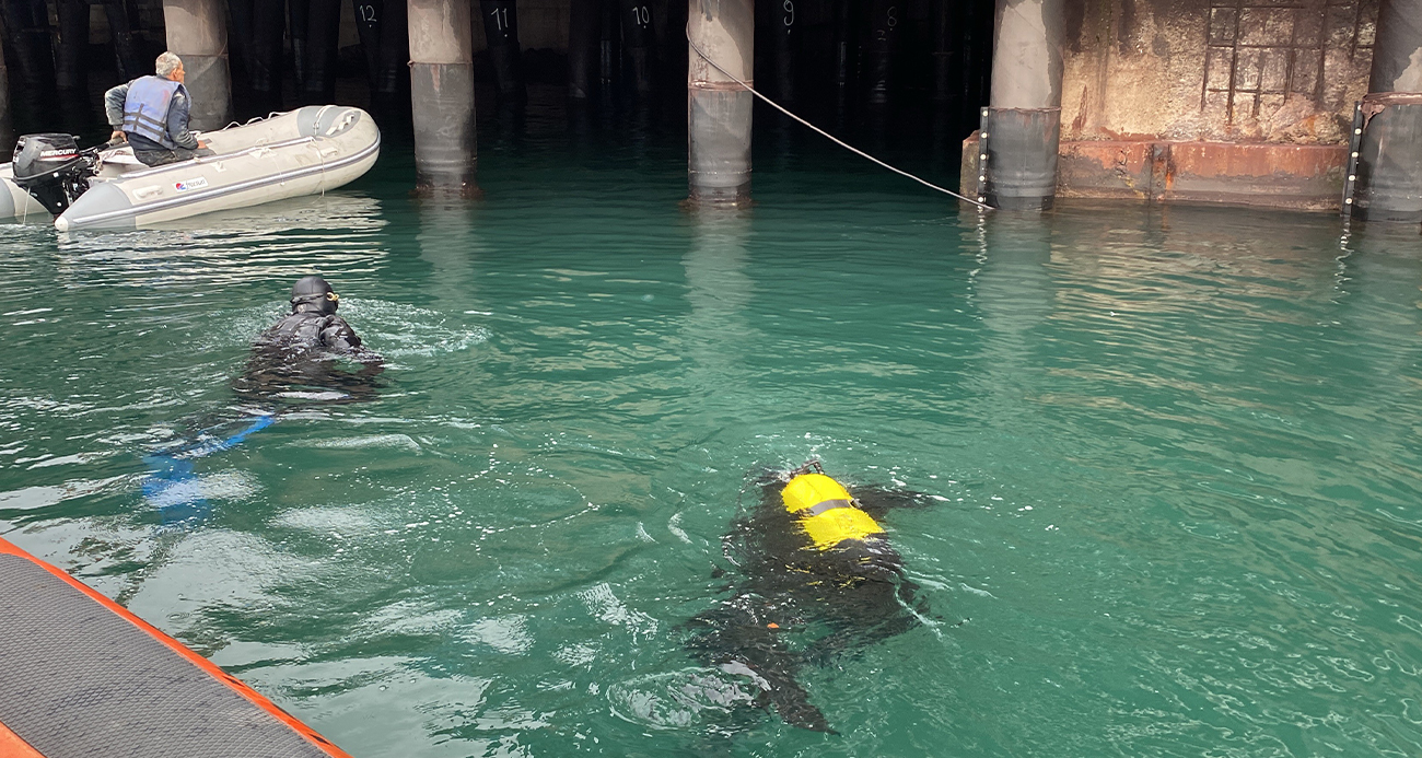 Yeraltı görüntüleme cihazı ile kayıp mürettebatı aradılar