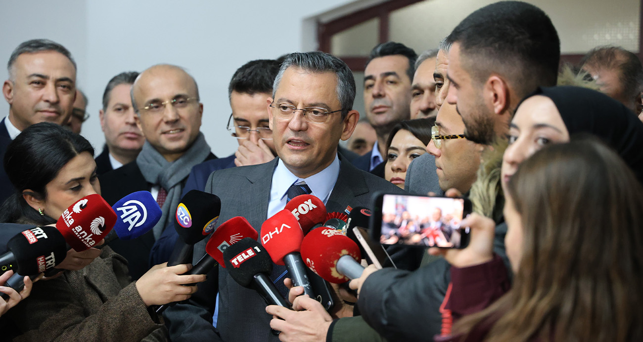 CHP Genel Başkanı Özel: "Muhalefete muhalefet yapmayız"