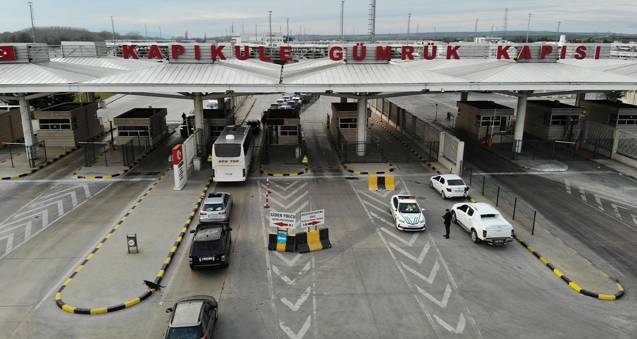 Avrupa’ya açılan kara sınır kapılarından 15 milyon yolcu geçiş yaptı: 2 milyar 41 milyonluk kaçak malzeme yakalandı