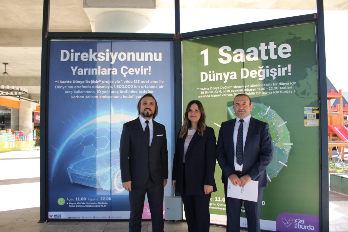 39 AVM Burda karbon ayak izini azaltmak için 1 saat geç açılacak