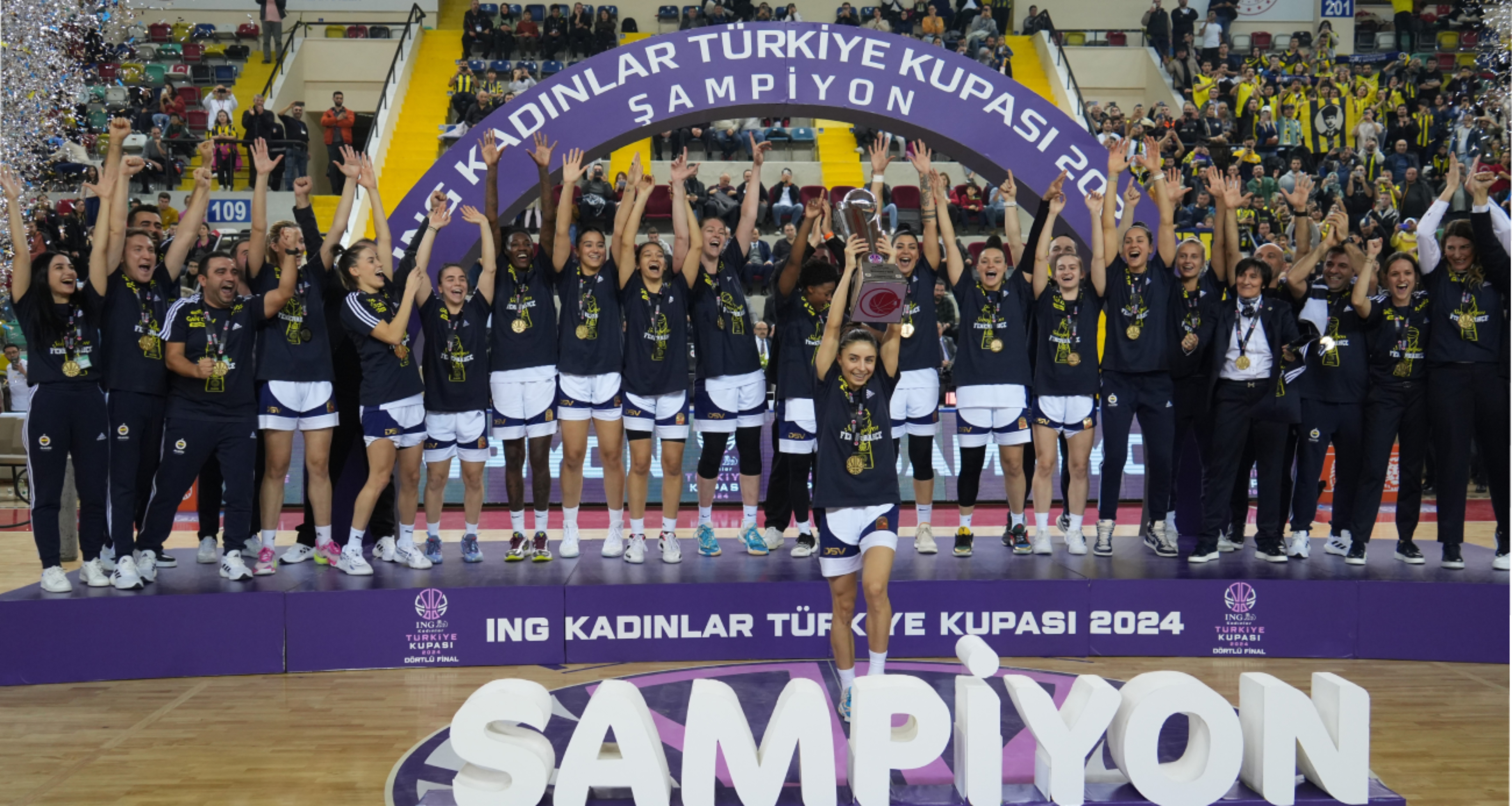 Kadınlar Türkiye Kupası Fenerbahçe’nin